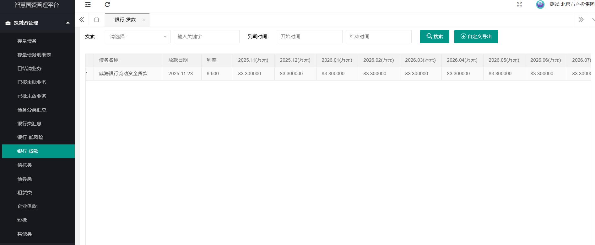 投融资管理-银行贷款